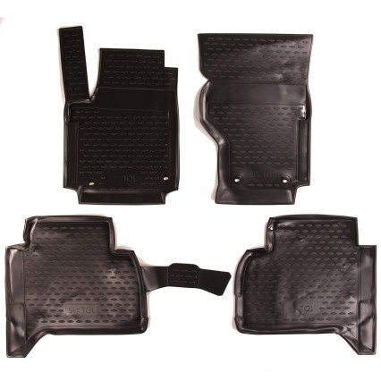 Rubber mats VOLKSWAGEN Amarok, 2010->