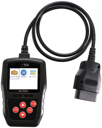 SX FIVE car diagnostics in CZ/SK/DE/EN/HU