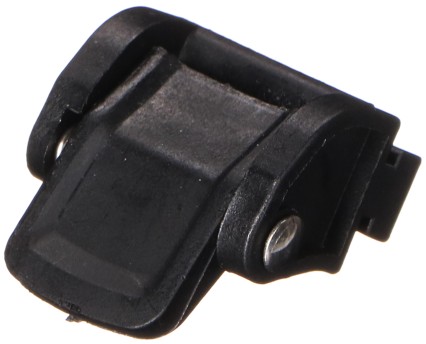 Plastic buckle for fastening strap of BIKE 2 / 3 / 4 bike rack, black - spare part