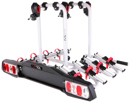 Towbar bike carrier BIKE 4 - 4 bikes