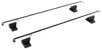 Lockable aluminum crossbar ROOF RACK FIX 1, 120 cm, load capacity 90 kg