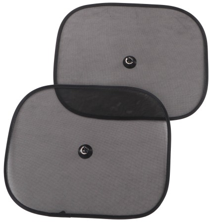 Car side window sunshade with suction cup CAR SUNSHADE SET 7, 44 x 36 cm, 2 pcs