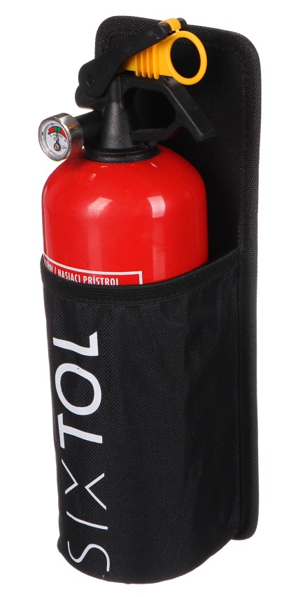 1kg car fire extinguisher holder with Velcro CAR FIRE 1