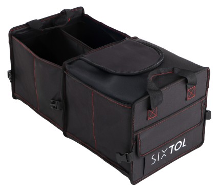 Trunk organizer CAR COMPACT 5L THERMO, 5 compartments, large thermal bag, foldable
