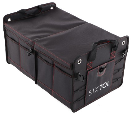 Car trunk organizer CAR COMPACT 14 PRO, 14 compartments, foldable, with lid
