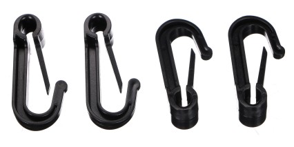 Mounting hooks for car net CAR NET HOOKS, 10 pcs - spare part