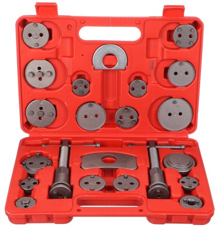 Brake piston compressor MECHANIC BRAKE SET 22, set of 22 pcs