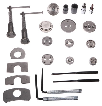Brake piston compressor MECHANIC BRAKE SET BLACK 50, 50-piece set