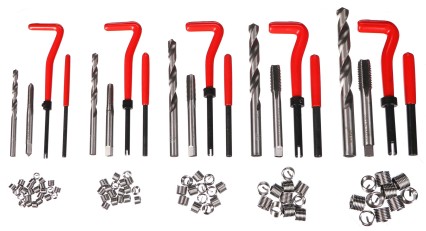 Thread repair kit MECHANIC THREAD SET 131, M5 - M12