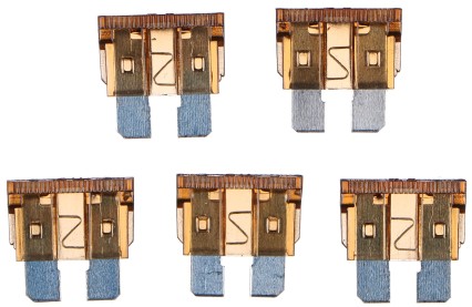 Set of automotive blade fuses MECHANIC FUSE SET 7.5A, 100 pcs