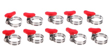 Hose clamp with wing screw MECHANIC CONNECT 16-25mm, 10 pcs
