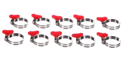 Hose clamp with wing screw MECHANIC CONNECT 18-32mm, 10 pcs