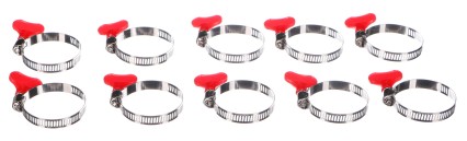 Butterfly hose clamp MECHANIC CONNECT 32-44mm, 10 pcs