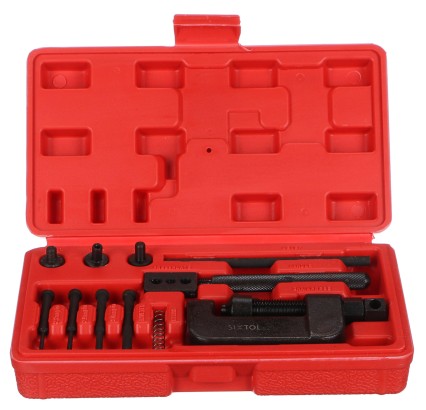 Riveter for motorcycle and timing chains MECHANIC CHAIN 13, 13 pcs