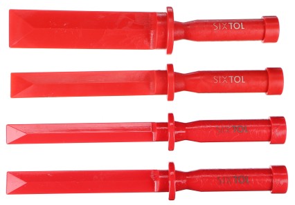 Plastic scrapers for removing adhesive weights MECHANIC WEIGHT REMOVAL 4, 4 pcs