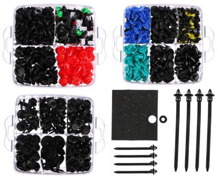MECHNIC TRIM CLIP SET 700 upholstery clip, retainer and pin set for vehicles