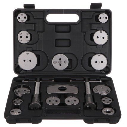Brake piston compressor MECHANIC BRAKE SET BLACK 18, 18-piece set