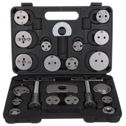 Brake piston compressor MECHANIC BRAKE SET BLACK 22, 22-piece set