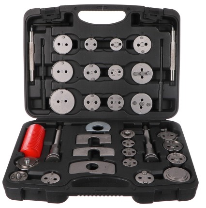 Brake piston compressor MECHANIC BRAKE SET BLACK 35, 35-piece set