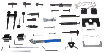 Diesel/petrol engine timing tool MECHANIC ENGINE TIMING 34, VAG TDI, 34pcs