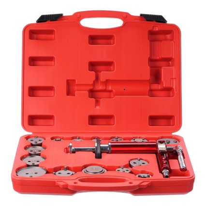 Pneumatic brake piston compressor MECHANIC BRAKE SET PNEU 16, 16-piece set