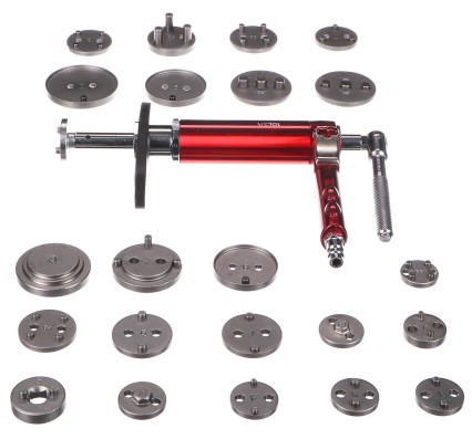 Pneumatic Brake Piston Compressor MECHANIC BRAKE SET PNEU 23, 23-piece set