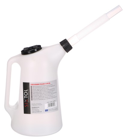 Plastic container for operating fluids MECHANIC FLUID CAN 2L