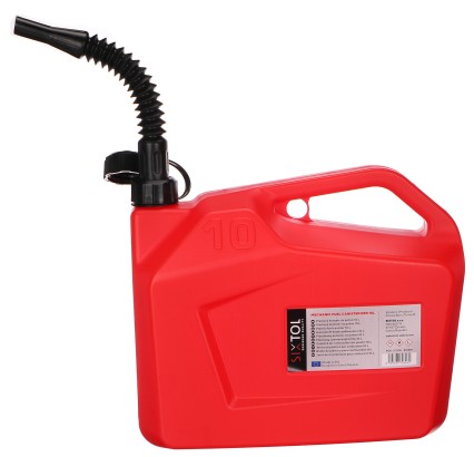 Plastic canister MECHANIC FUEL CANISTER RED 10L, red