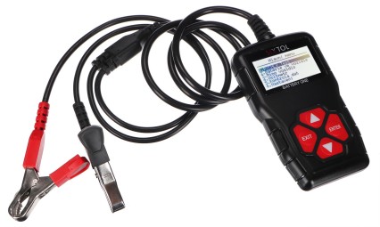 Digital car battery tester BATTERY ONE in CZ/SK/EN/PL/ES