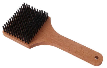 Flat brush for cleaning bicycle tires CAR DETAILING WOOD BRUSH 4
