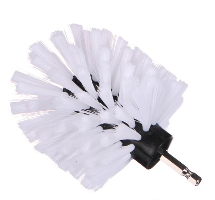 Round drill brush for car cleaning CAR DETAILING DRILL BRUSH ONE SOFT, soft