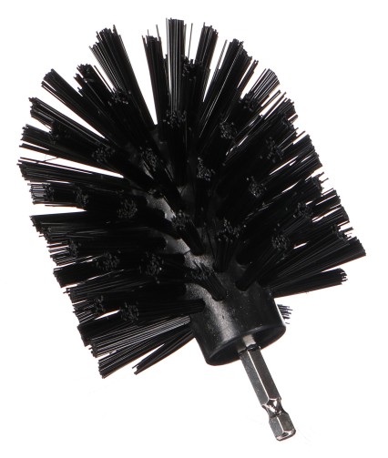 Round drill brush for car cleaning CAR DETAILING DRILL BRUSH ONE HARD, hard