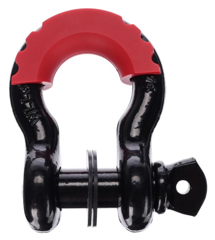 Off-road shackle with rubber protector CAR SHACKLE 1, load capacity 4.75 t