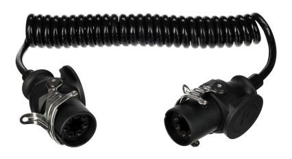 Spiral EBS connection cable 7-pin TRAILER CABLE 14, 24V, 3.5 m