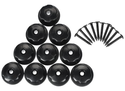 Set of hooks with screws for securing a net/tarp to a trailer TRAILER HOOK SET 3, 10 pcs