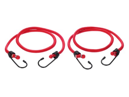 Rubber fastening straps/bungee cords CARGO CORD BASIC 100, 100 cm, 2 pcs