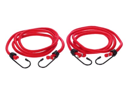 Rubber fastening straps/bungee cords CARGO CORD BASIC 150, 150 cm, 2 pcs
