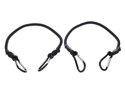Rubber fastening straps/elastic cords CARGO CORD CARABINER 50, 50 cm, 2 pcs