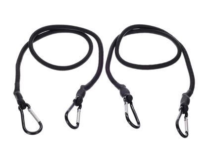 Rubber fastening straps/elastic cords CARGO CORD CARABINER 100, 100 cm, 2 pcs