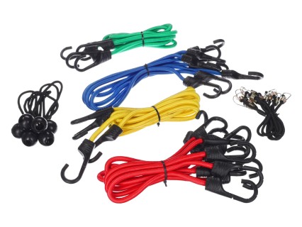 Set of elastic fastening straps/elastic cords CARGO CORD SET 26, 26 pcs