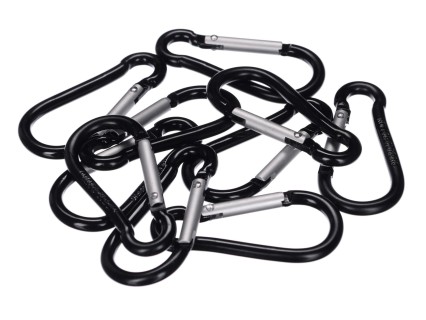 Carabiners for tie-down straps/bungee cords CARGO CORD, 10 pcs - replacement part
