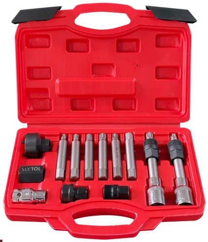 Pulley Removal Set MECHANIC PULLEY SET 1, 13 pcs