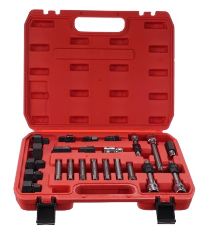 Alternator pulley mounting and removal set MECHANIC PULLEY SET 3, 24 pcs