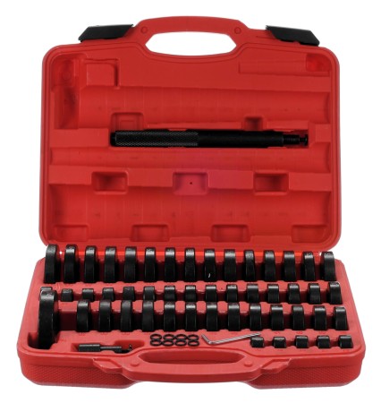 Bushing, bearing and seal installation set MECHANIC SEAL 1, 52 pcs