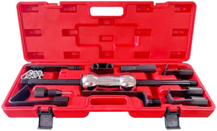 Car Body Repair Set with Impact Slide Hammer CAR BODY REPAIR SET 1