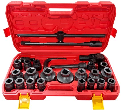 Socket set MECHANIC WRENCH SET 3, heavy-duty, 26 pcs