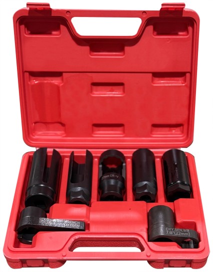 Sensor socket set MECHANIC WRENCH SET 4, 7 pcs