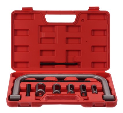 Valve spring compressor set for mounting and dismounting valves MECHANIC SPRING SET 6, 10 pcs