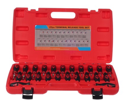 Terminal Pin and Connector Extraction Set MECHANIC TERMINAL PIN SET 1, 23 pcs