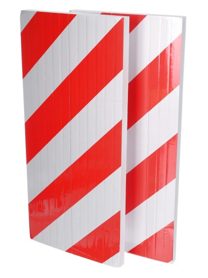 Self-adhesive foam pole protector for garage CAR PARK GUARD POLE 1, 18x38x1.5 cm, 2 pcs